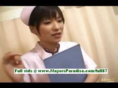 Kaho Kasumi Gorgeous Asian Nurse With Her Patients