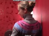Cute young girl gets a rough pickup fuck