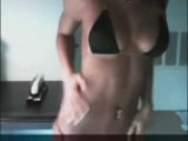 Briana stripp sexy skinny