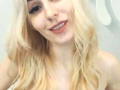 Blonde Teen Anal Masturbate