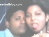 Indian Bihar madam enjoying with babu on webcam